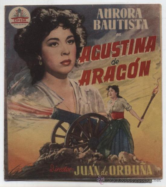 Cine: Agustina de Arag&oacute;n. Doble de Cifesa - Foto 1