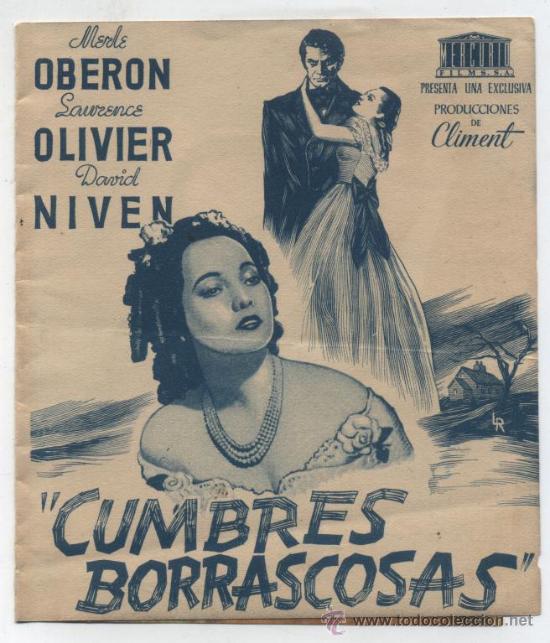 Cine: Cumbres borrascosas. Doble de Mercurio. - Foto 1