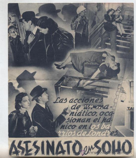 Cine: Asesinato en Soho. Doble de Estrella Azul. - Foto 1