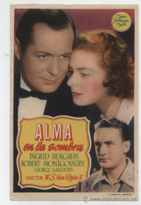 Cine: Alma en la sombra. Sencillo de MGM. - Foto 1