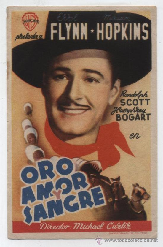 Cine: Oro,amor y sangre. Sencillo de WB. - Foto 1