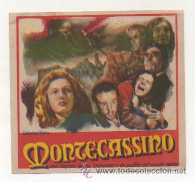 Cine: MONTECASSINO. CINE TROPICAL - MALGRAT. 1949. - Foto 1