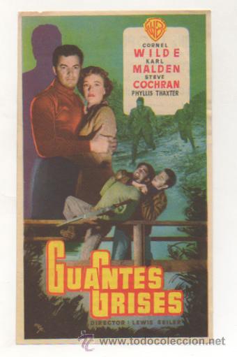 Kino: GUANTES GRISES. CINE TROPICAL - MALGRAT. 1954.