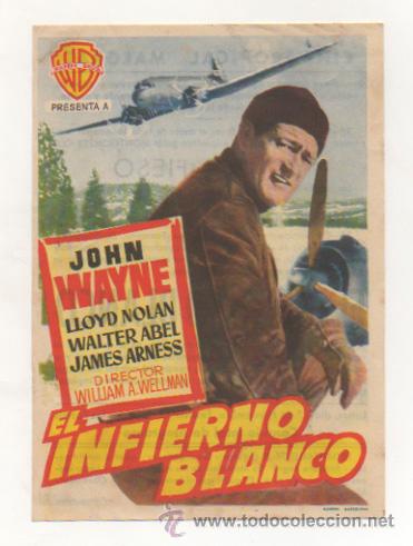 Kino: EL INFIERNO BLANCO. CINE TROPICAL - MALGRAT.