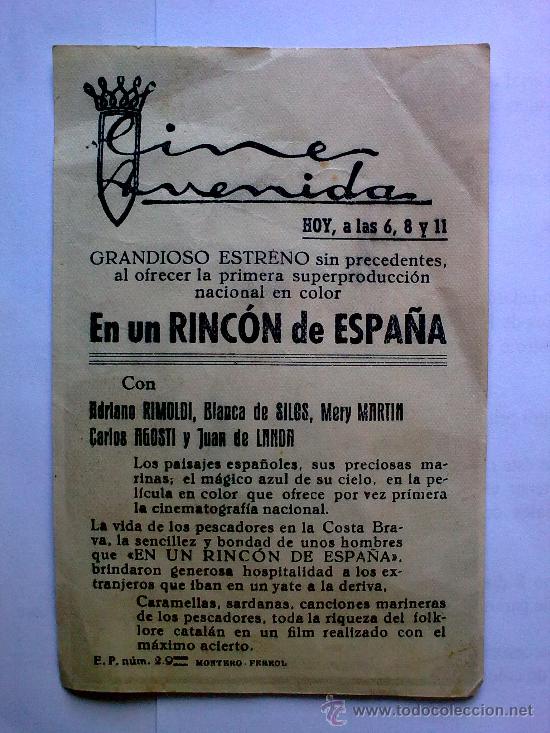 Cine: EN UN RINCON DE ESPA&Ntilde;A - Foto 2