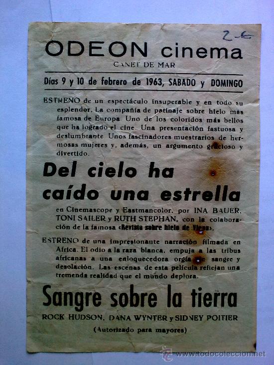 Cine: DEL CIELO HA CAIDO UNA ESTRELLA - Foto 2