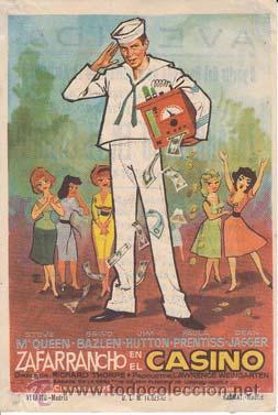 Kino: ZAFARRANCHO EN EL CASINO - Avenida de Alicante - Director: Richard Thorpe - Actores: Steve McQueen,
