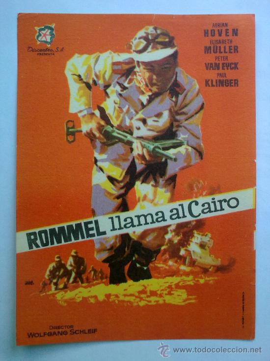 Cine: ROMMEL LLAMA AL CAIRO - Foto 1