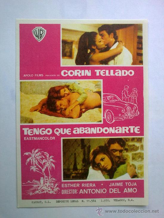 Cine: TENGO QUE ABANDONARTE - Foto 1