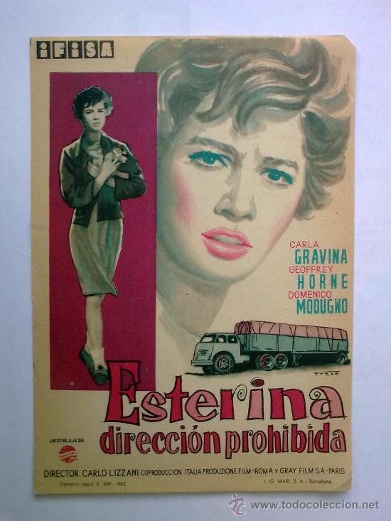 Cine: ESTERINA DIRECCION PROHIBIDA - Foto 1