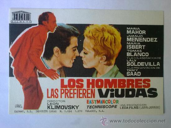 Kino: LOS HOMBRES LAS PREFIEREN VIUDAS