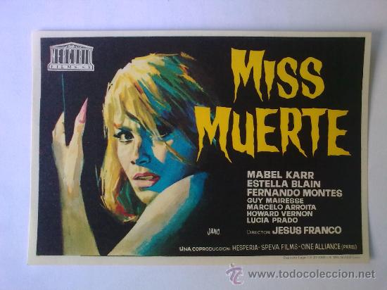 Cine: MISS MUERTE - Foto 1