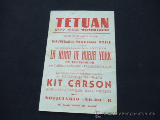 Cine: KIT CARSON - JOHN HALL - LYNN BARI - - Foto 2