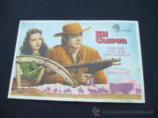 Cine: KIT CARSON - JOHN HALL - LYNN BARI - - Foto 1