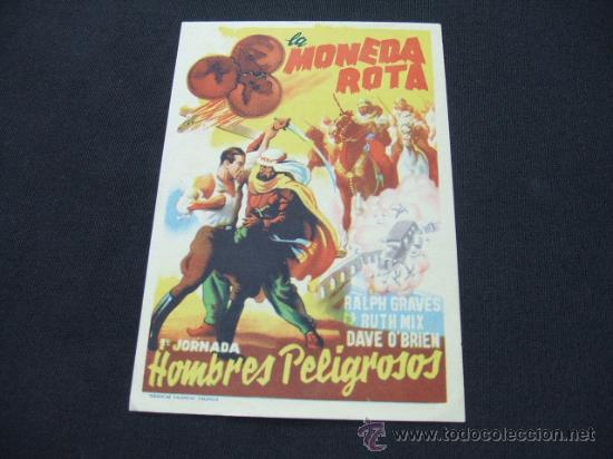 Cine: LA MONEDA ROTA - RALPH GRAVES - - Foto 1