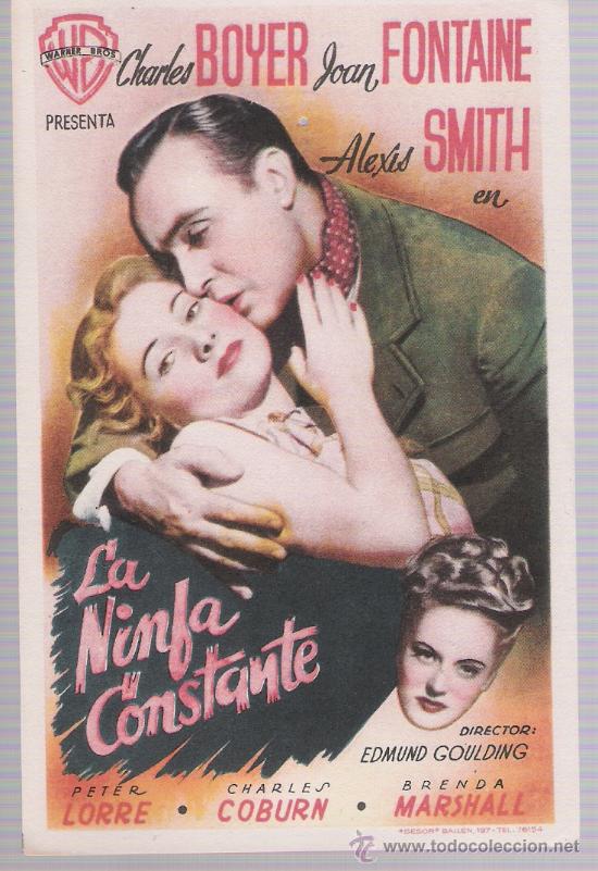 Cine: La Ninfa Constante. Sencillo de WB. - Foto 1