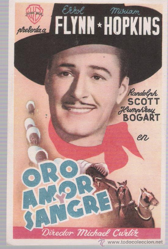 Cine: Oro,amor y Sangre. Sencillo de WB. - Foto 1