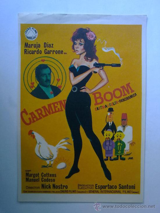 Cine: CARMEN BOOM, SIN PUBLICIDAD - Foto 1