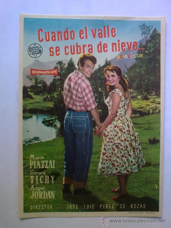 Cinema: CUANDO EL VALLE SE CUBRA DE NIEVE
