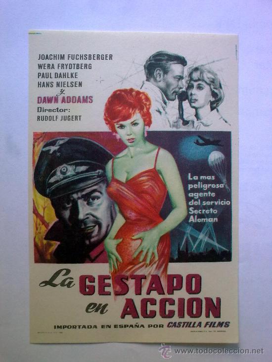 Cine: LA GESTAPO EN ACCION - Foto 1