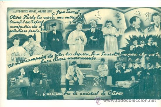 Cine: ESTUDIANTES DE OXFORD  - PROGRAMA ORIGINAL CON PUBLICIDAD - - Foto 2