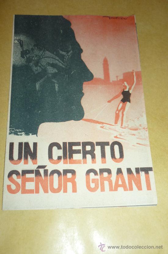 Cine: programa UN CIERTO SE&Ntilde;OR GRANT PROGRAMA DOBLE UFA JEAN MURAT OLGA TSCHECHOWA .impecable - Foto 1