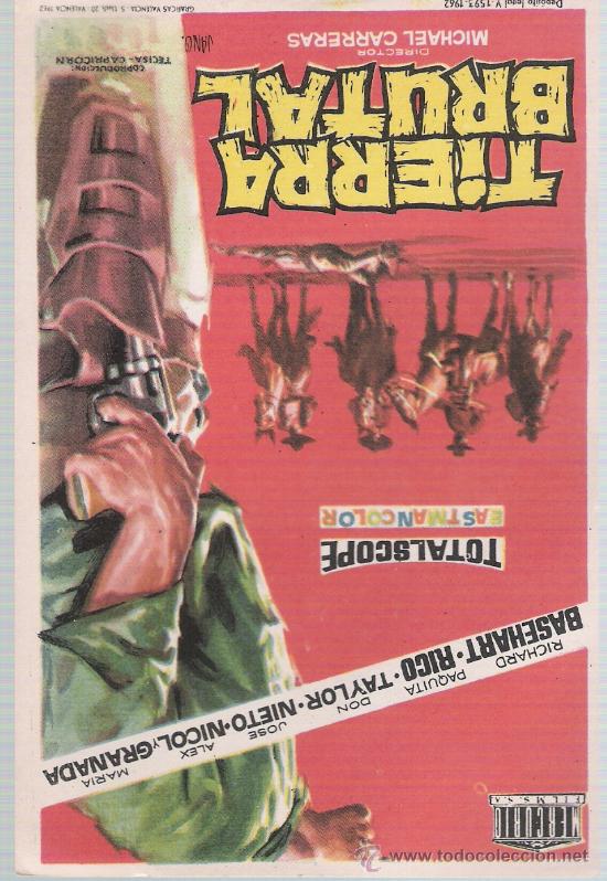 Cine: Tierra Brutal. Sencillo de Mercurio. &iexcl;IMPECABLE! - Foto 1
