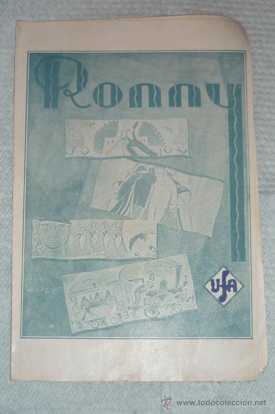 Cine: programa cine doble,,ronny..con publicidad,muy raro, este programa,, - Foto 1