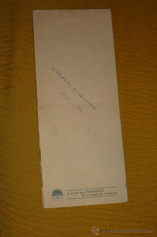 Cine: programa  cine  doble,,ROSA DEL RANCHO,,se&ntilde;ales de doblez pero  estado.. - Foto 3