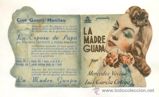 Cine: MADRE GUAPA  - PROGRAMA ORIGINAL CON PUBLICIDAD  - ESTADO NORMAL - Foto 1