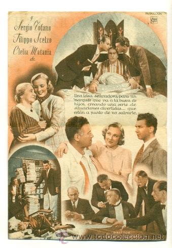 Cine: SECRETO DEL MARQUES - PROGRAMA ORIGINAL CON PUBLICIDAD - Foto 2