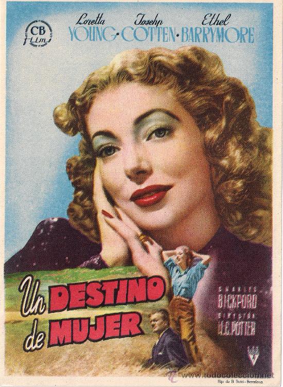 Kino: UN DESTINO DE MUJER