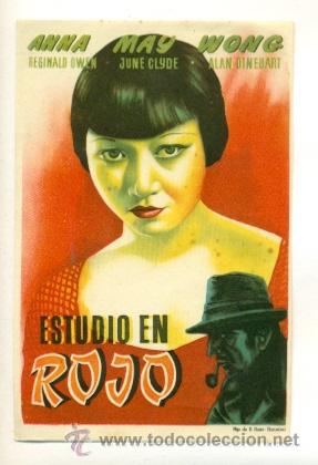 Cine: ESTUDIO EN ROJO - PROGRAMA ORIGINAL SIN PUBLICIDAD - - Foto 1