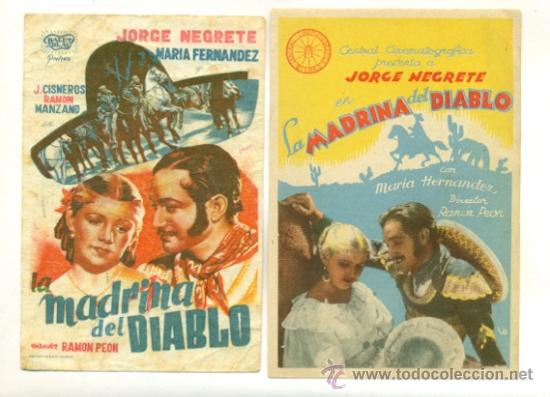 Cine: MADRINA DEL DIABLO - 2X1 - PROGRAMA ORIGINAL SIN Y CON  PUBLICIDAD - - Foto 1