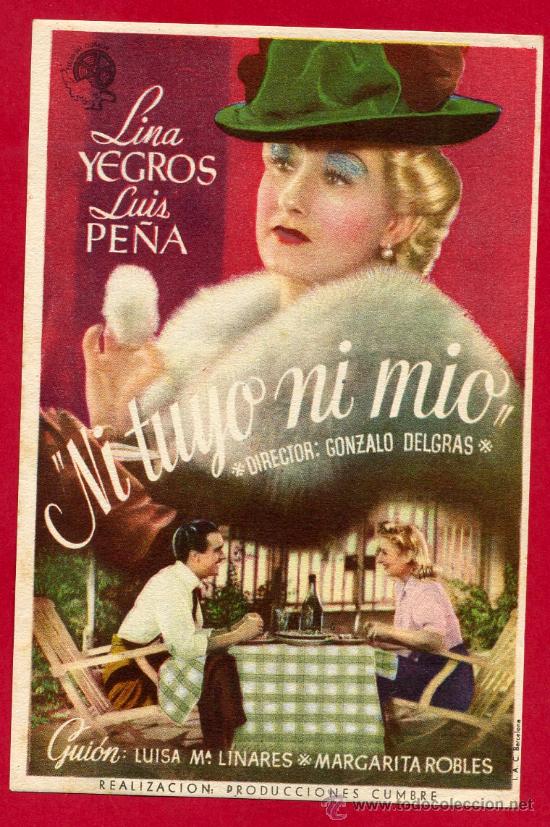 Kino: NI TUYO NI MIO , SENCILLO SIN CINE , S1807