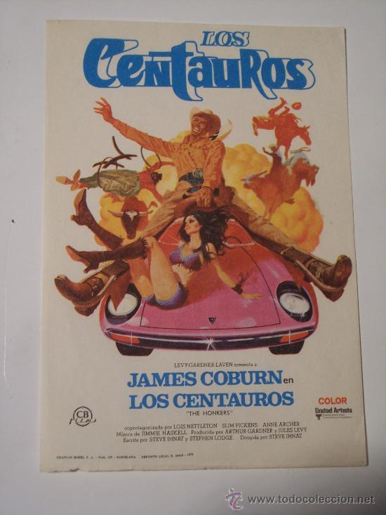 Cine: LOS CENTAUROS (JAMES COBURN) - Foto 1
