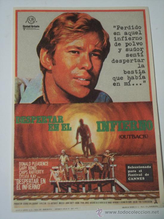 Cine: DESPERTAR EN EL INFIERNO (DONALD PLEACENSE / GARY BOND) - Foto 1