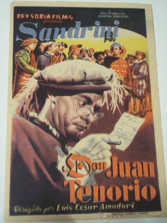Cine: DON JUAN TENORIO (SANDRINI) - Foto 1