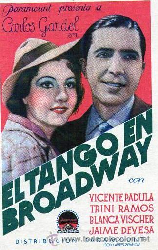 Cine: EL TANGO EN BROADWAY   TEATRO CIRCO DE ZARAGOZA - Foto 1