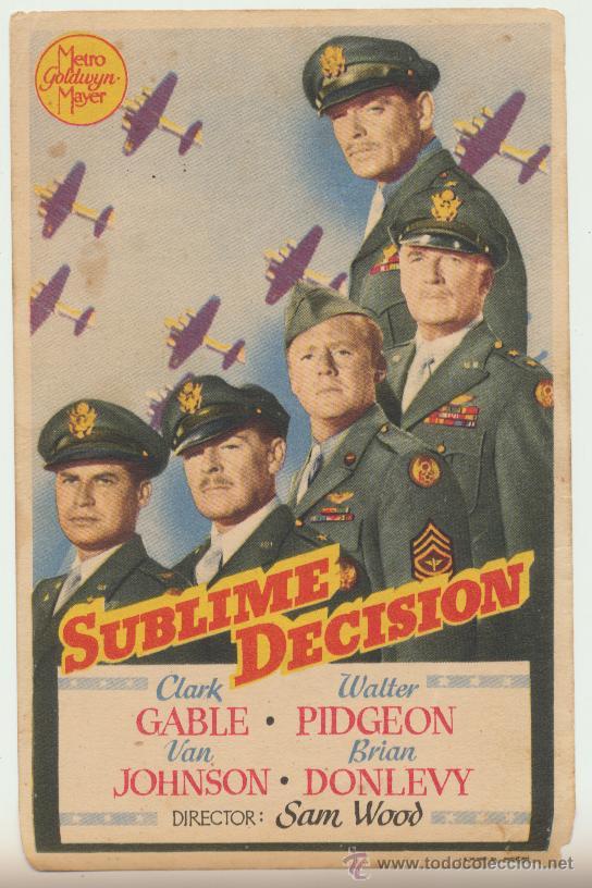 Cine: Sublime Decisi&oacute;n. Sencillo de MGM. - Foto 1