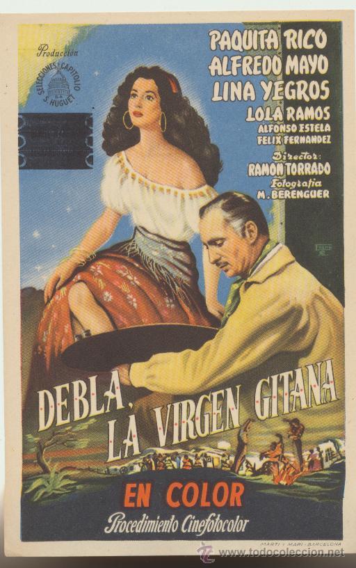 Cine: Debla, La Virgen Gitana. Sencillo de Capitolio. - Foto 1