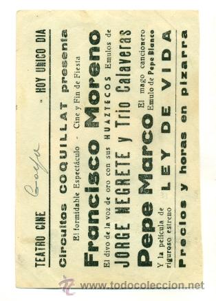 Cine: LEY DE VIDA  - PROGRAMA ORIGINAL CON PUBLICIDAD - Foto 2