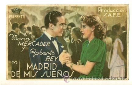 Cine: MADRID DE MIS SUE&Ntilde;OS  - PROGRAMA ORIGINAL CON PUBLICIDAD - Foto 1