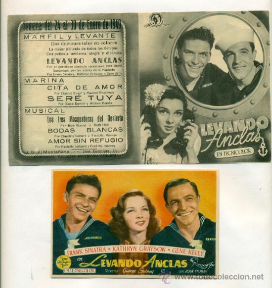 Cine: LEVANDO ANCLAS - PROGRAMA ORIGINAL CON PUBLICIDAD - &iexcl; OPORTUNIDAD, 2X1 &iexcl; - Foto 1