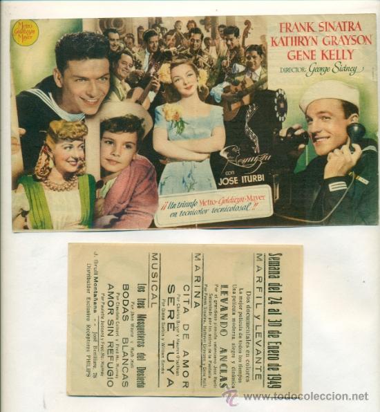 Cine: LEVANDO ANCLAS - PROGRAMA ORIGINAL CON PUBLICIDAD - &iexcl; OPORTUNIDAD, 2X1 &iexcl; - Foto 2