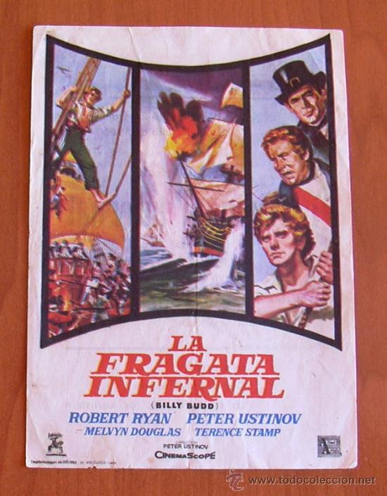Kino: La fragata infernal - Pelicula de 1962 - Robert Ryan y Peter Ustinov - Con publicidad