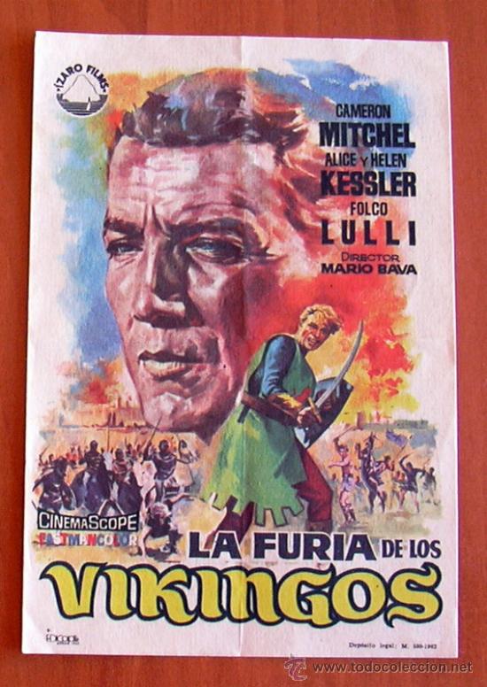 Kino: La furia de los vikingos - Cameron Mitchel y Folco Lulli - Con publicidad