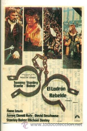 Cine: LADRON REBELDE  - PROGRAMA ORIGINAL CON PUBLICIDAD - - Foto 1