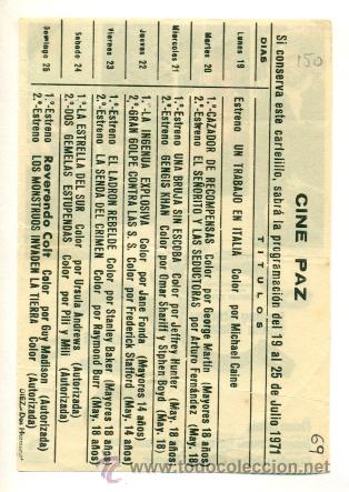 Cine: LADRON REBELDE  - PROGRAMA ORIGINAL CON PUBLICIDAD - - Foto 2