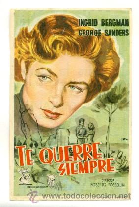 Cine: TE QUERRE SIEMPRE  - PROGRAMA ORIGINAL CON PUBLICIDAD - - Foto 1